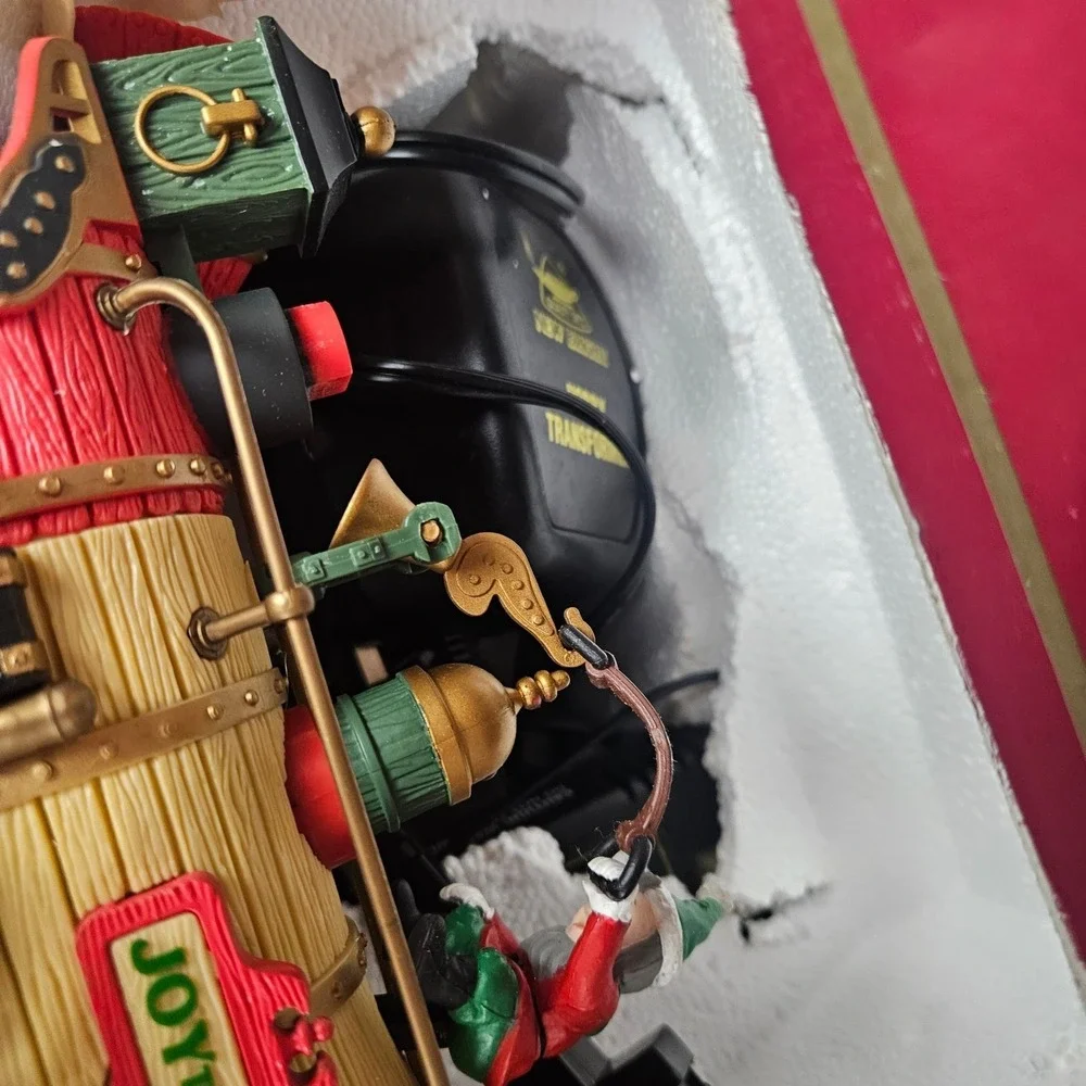 New Bright Musical Holiday Express Electric Animated‎ Train Set No. 386 Santa Fe